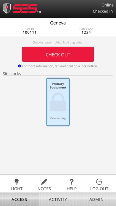 SES Remote Access Control poster