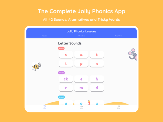 Jolly Phonics - Learn to Read for iOS (iPad) - Free Download at AppPure
