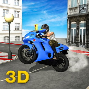 3D Stunt Bike Real race Drifting