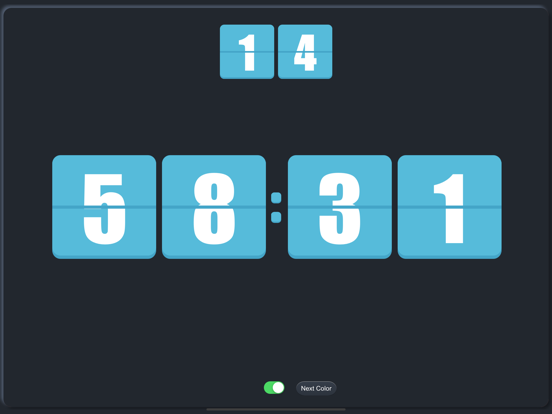 Night Digital Clock poster