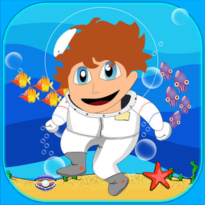 Deep Sea Challenge Free - Similar steps under a cute underwater world game
