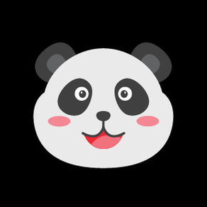 White Panda Active Sticker