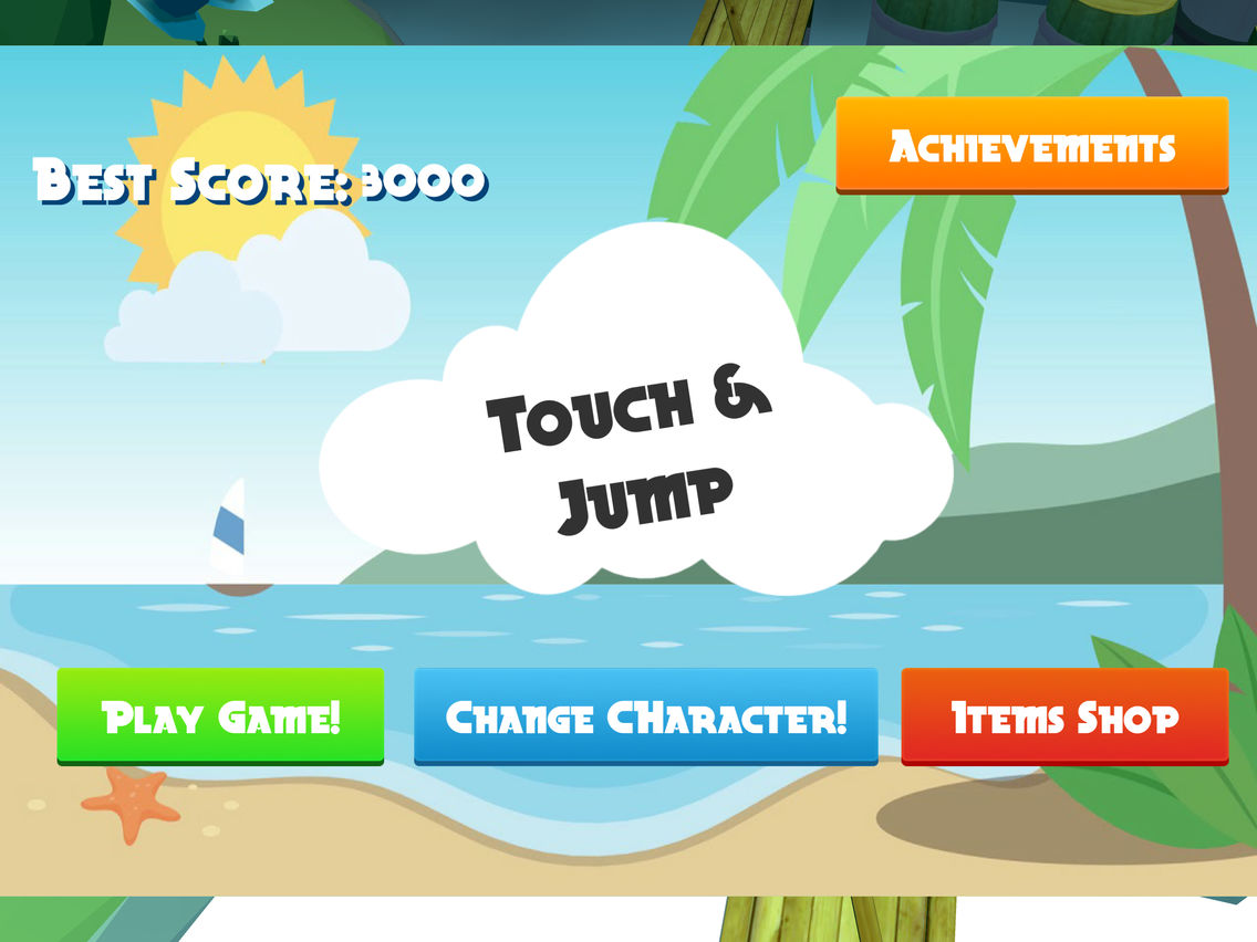 Island Touch and Jump poster