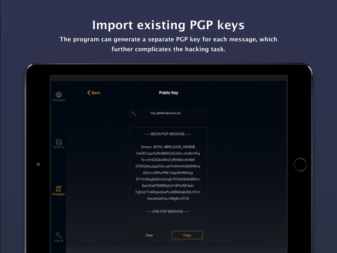PGPFiles poster