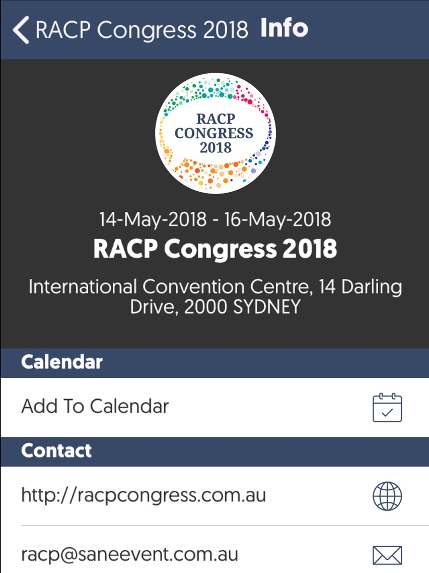 RACP Congress 2018 poster