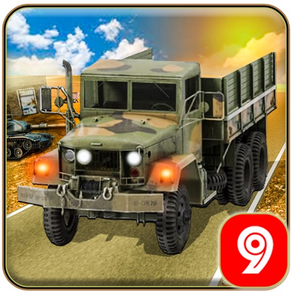 Army Cargo Truck Transporter