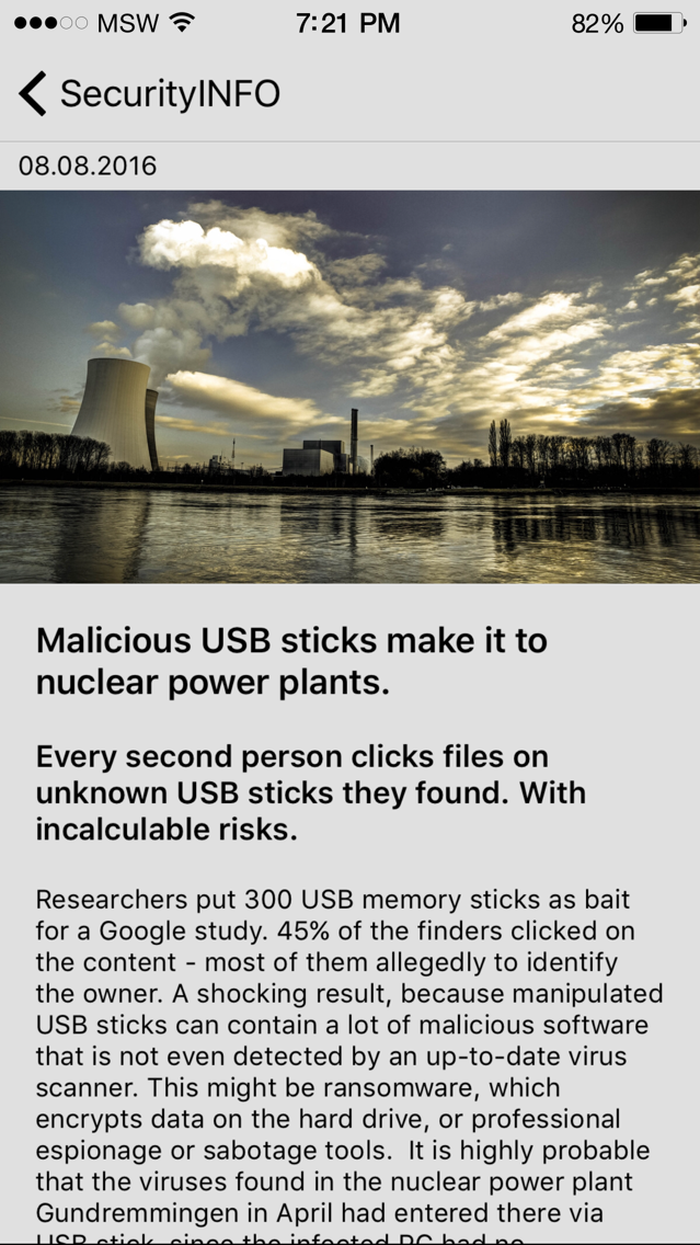 SecurityINFO poster