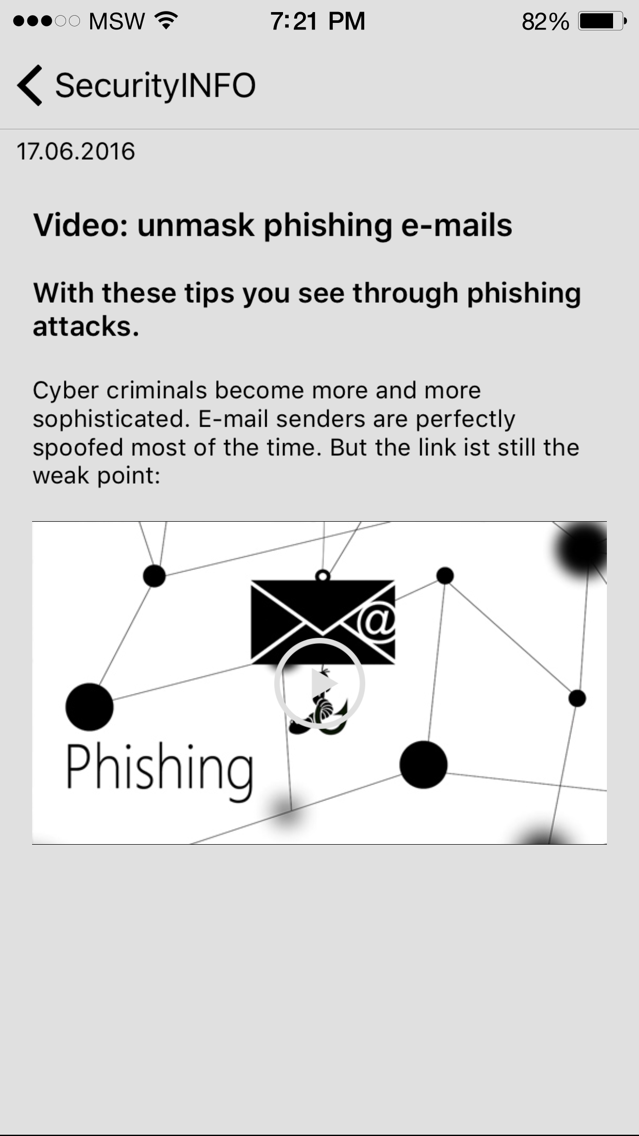 SecurityINFO poster