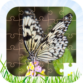 Butterfly Jigsaw Puzzle Kid Game
