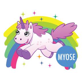 Funny Unicorn MYOSE - Make Your Own Sticker Emoji