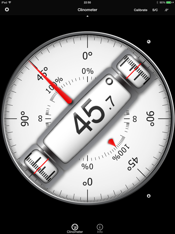 nivel de burbuja (clinometer) الملصق