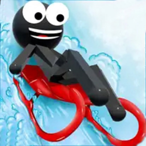 Stickman Luge - Winter Games!