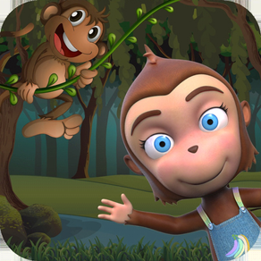 Kaju Games : 5 Little Monkeys