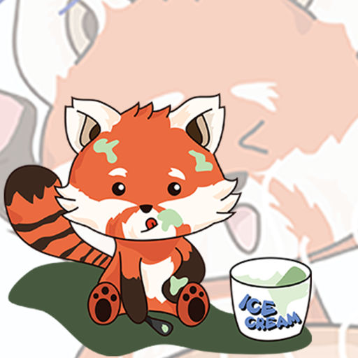 Panda Sticker Ios Red Panda Sticker for iOS (iPhone/iPad) Latest Version at $0.99 on AppPure
