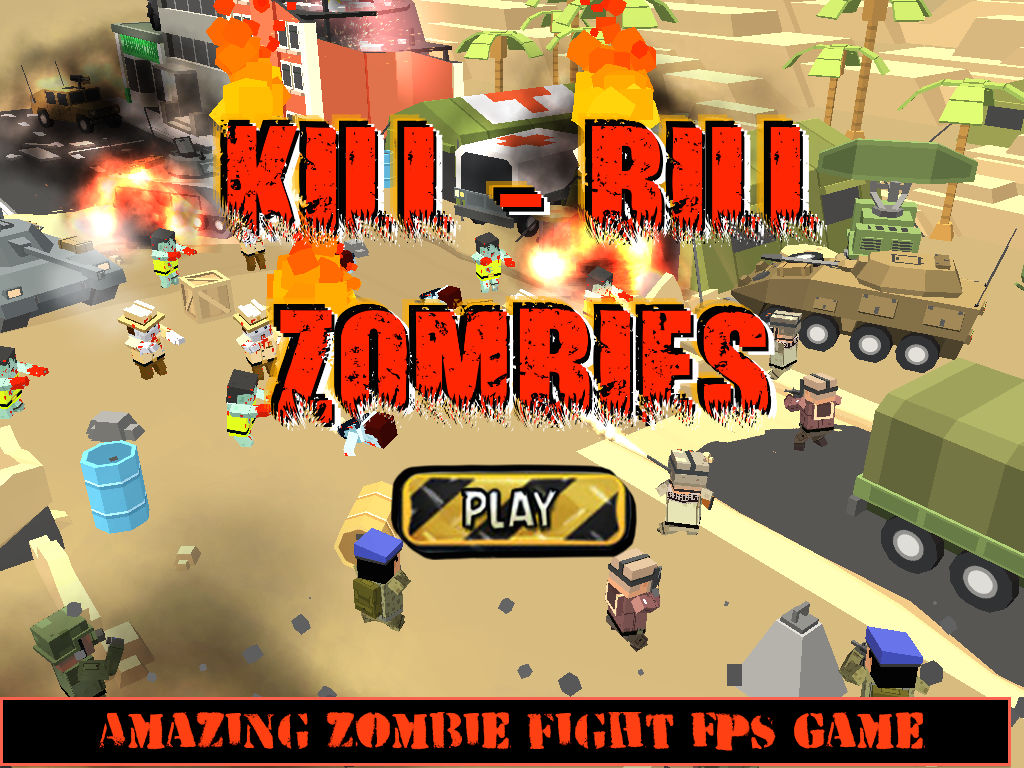 Kill Bill Zombies - Box Zombie Fight poster