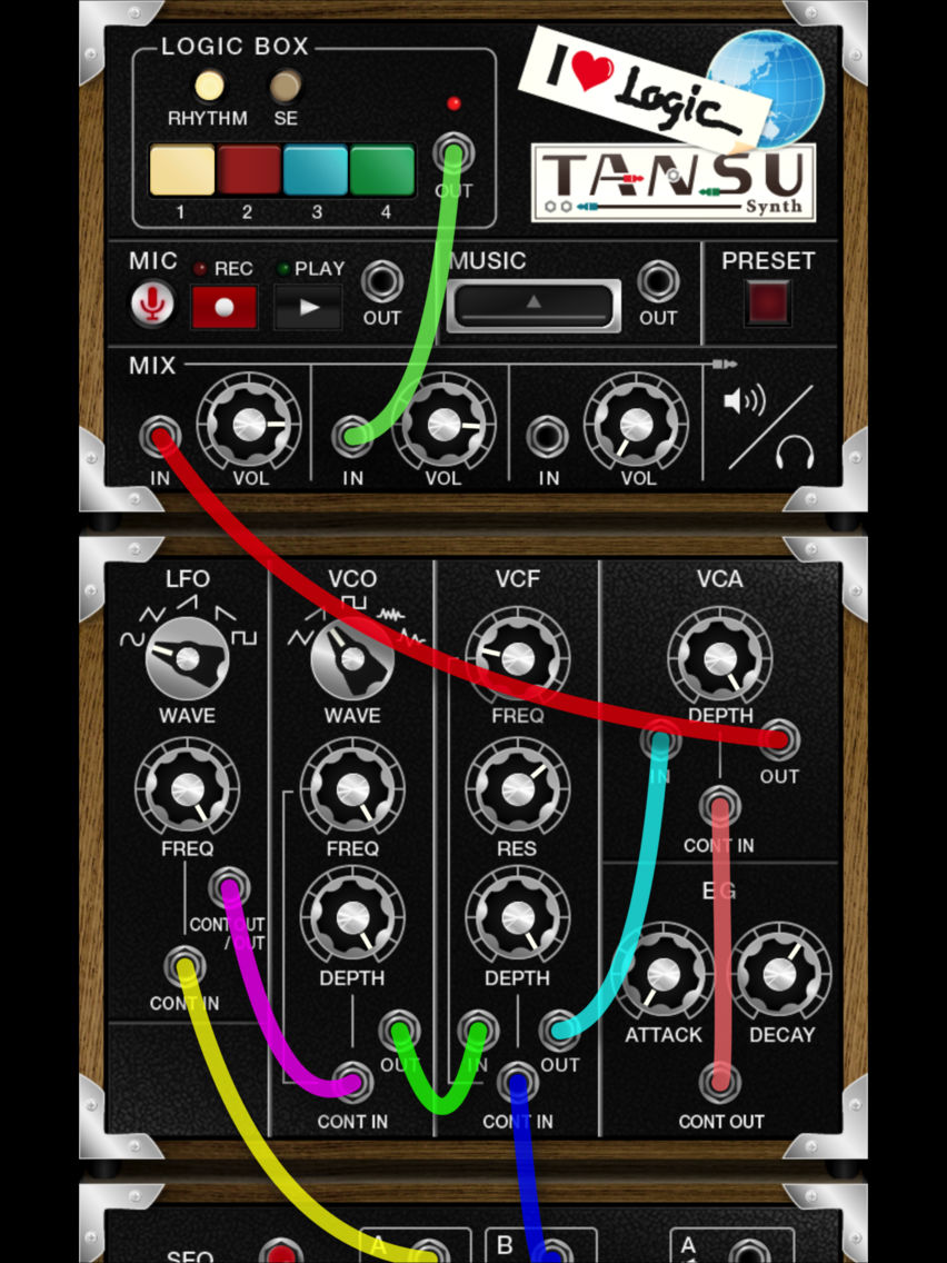 TANSU Synth poster