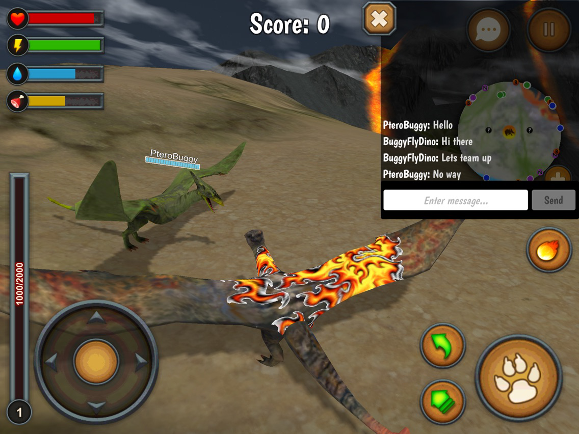 Pterodactly Multiplayer poster