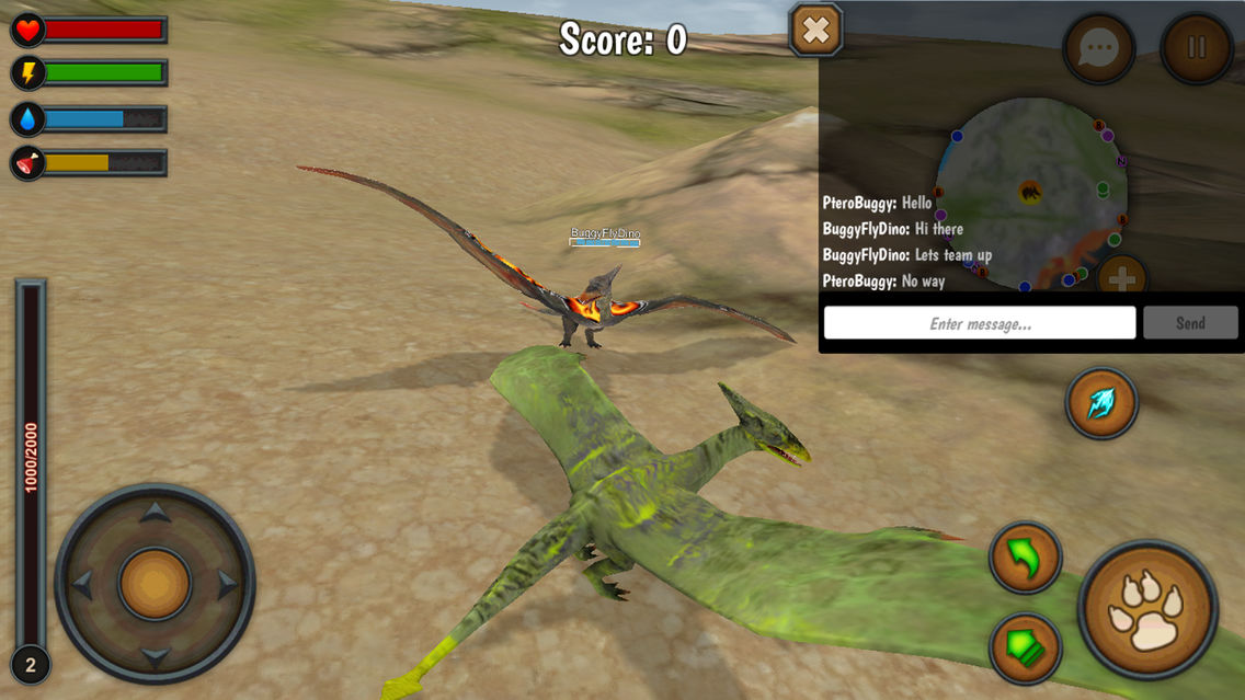 Pterodactly Multiplayer poster