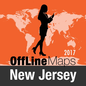 New Jersey Déconnecté carte et guide de voyage