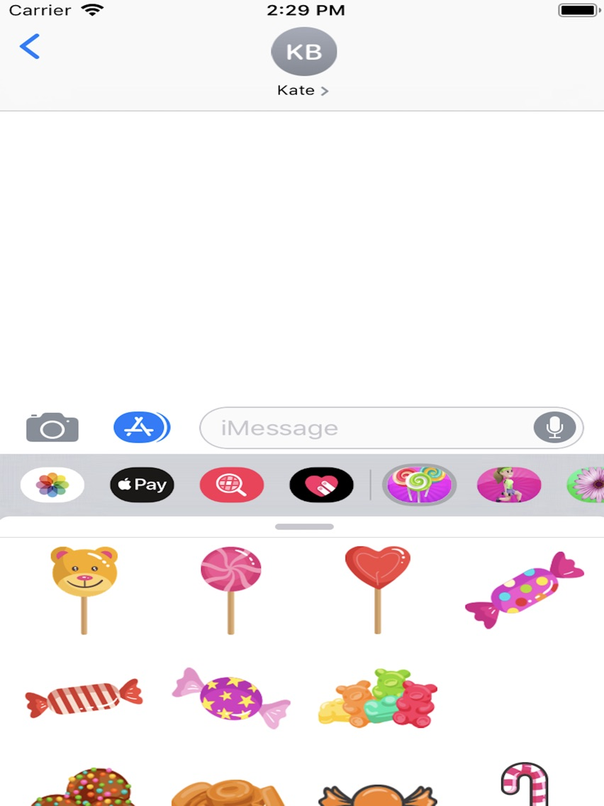 Candy-Emojis Stickers poster
