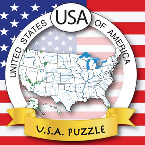 USA Puzzle • Erdkunde