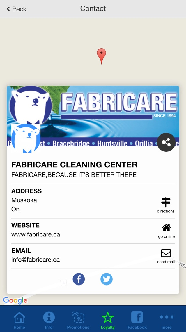 Fabricare Cleaning Center poster