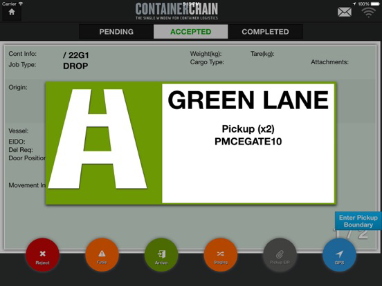 Driver@Containerchain poster
