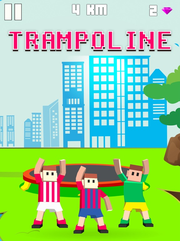 Trampoline Man Pro poster