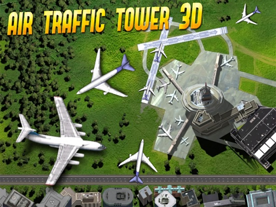 Air Traffic Tower 3D - Airport Flight Simulator poster