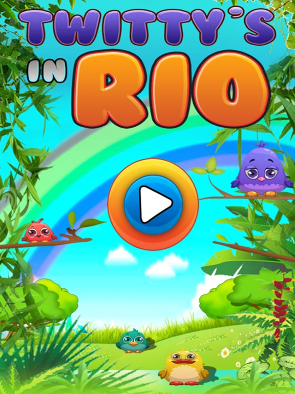 Twittys in Rio - Free Birds Puzzle Game poster