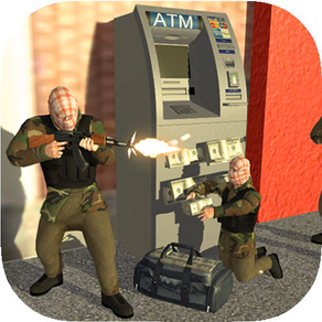ATM Bank Robbery; Police Squad
