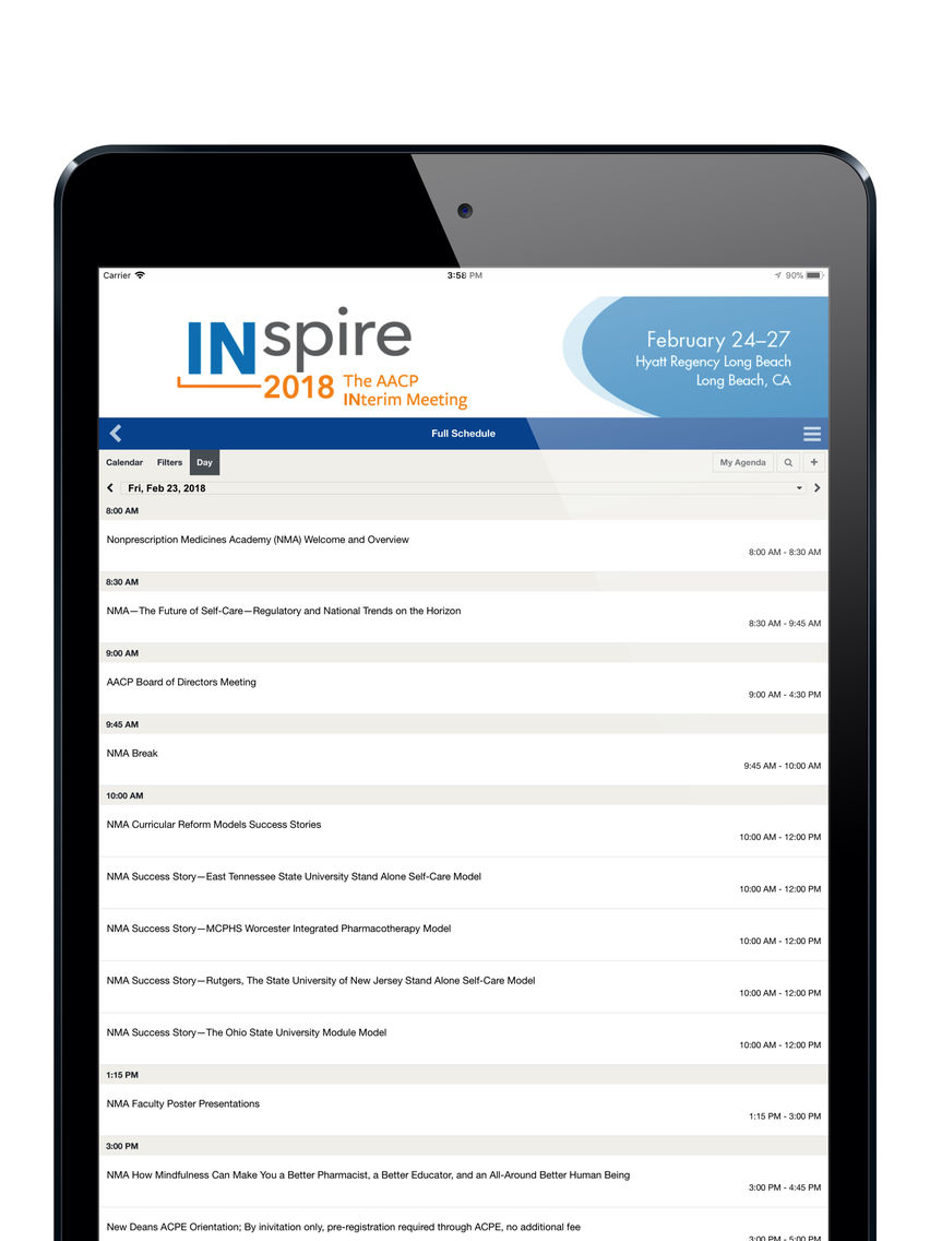 INspire 2018 poster