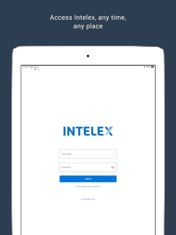Intelex Mobile for iOS (iPhone/iPad) - Free Download at AppPure
