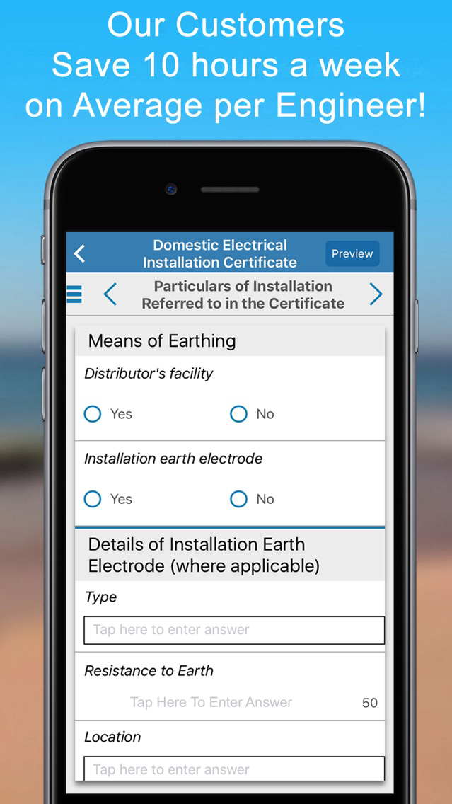 Electrical Cert Software poster