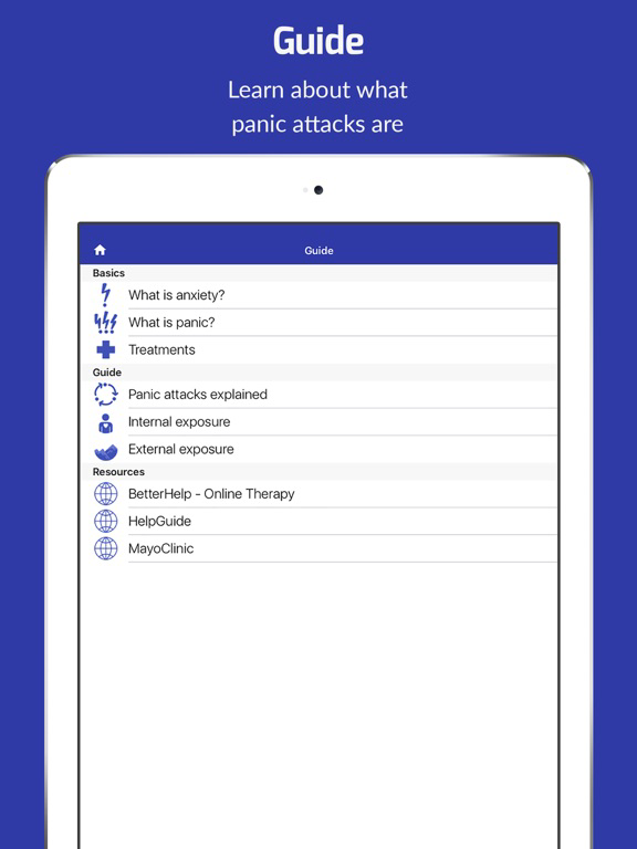 PanicShield - Panic Attack Aid poster