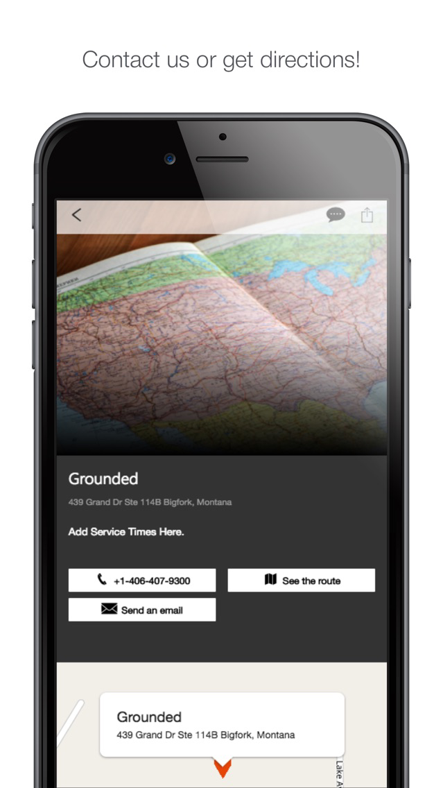 Grounded Community poster