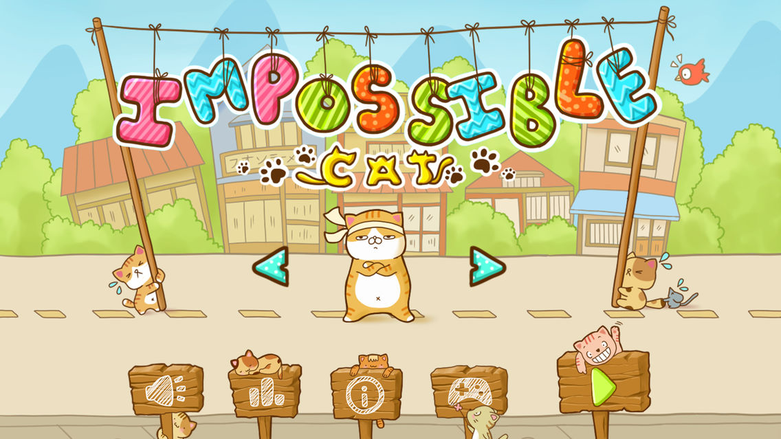 IMPOSSIBLE CAT poster