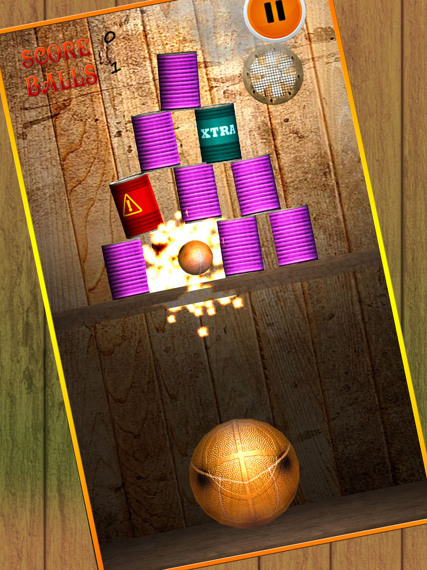 Can Flick Shooter - Duel Knock Down Challenge 3D poster
