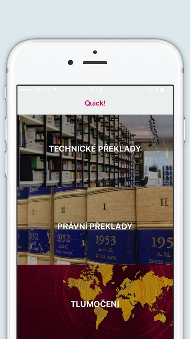 Quick! Translations preklady for iOS (iPhone) Free Download at AppPure
