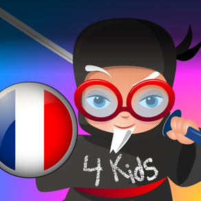 Professor Ninja French para los niños