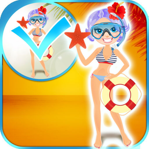 A My Summer Fashion Paradise Game - Draw and Copy Edition - Free App
