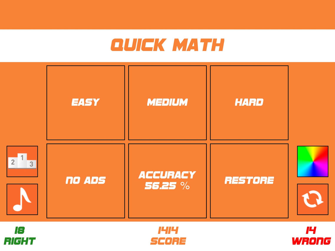 Quick Maths Challenge poster