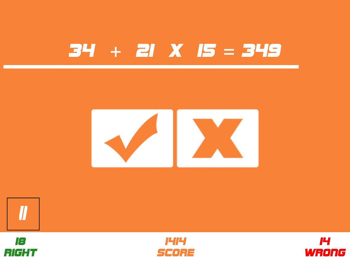 Quick Maths Challenge poster