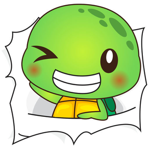Pura the funny turtle 6 for iMessage Sticker