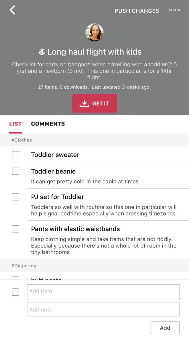 GetLists App poster