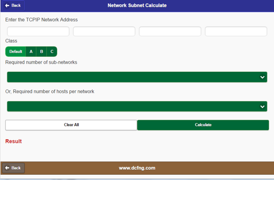 IP Subnet Network poster