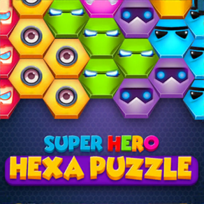 Super Hero Hexa Puzzle