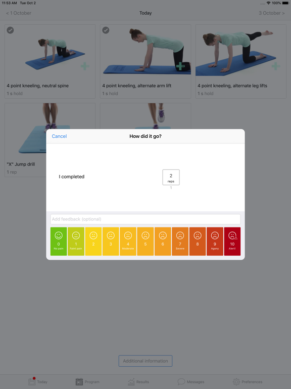 Example Physio poster