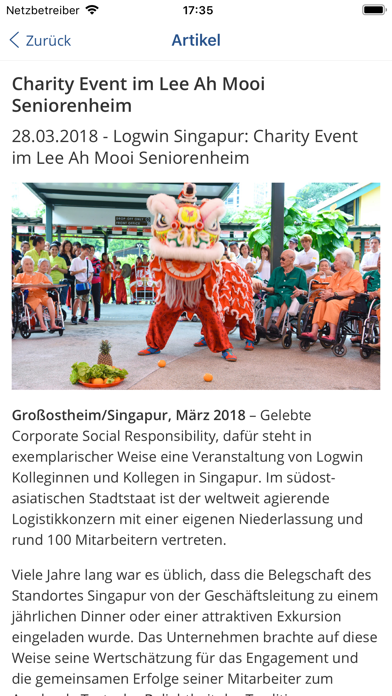 Logwin App poster