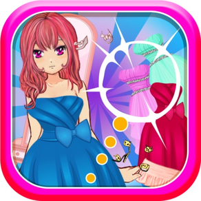 Prinzessin Dress up Mode-Partei-Haar und Salon